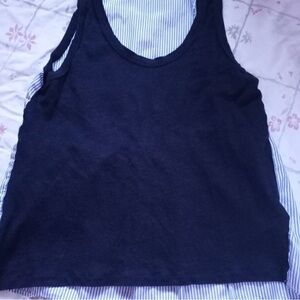 Elegant Black Sleeveless Tank Top